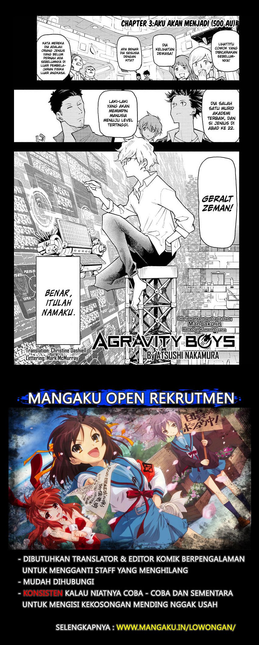 Agravity Boys Chapter 03 Gambar 2